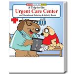 SC0355B A Trip to the Urgent Care Center Coloring and Activity Book Blank No Imprint